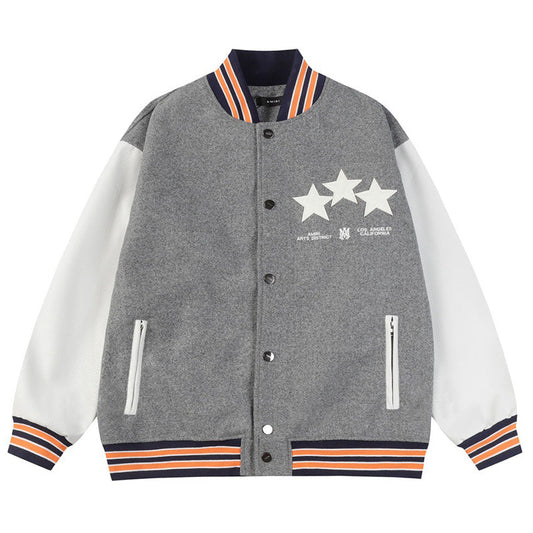 AMRl Stars Varsity Jacket