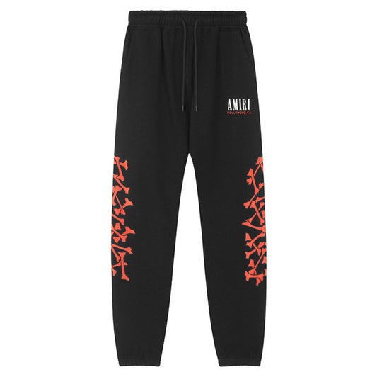 AMRI Printed cotton sweatpants