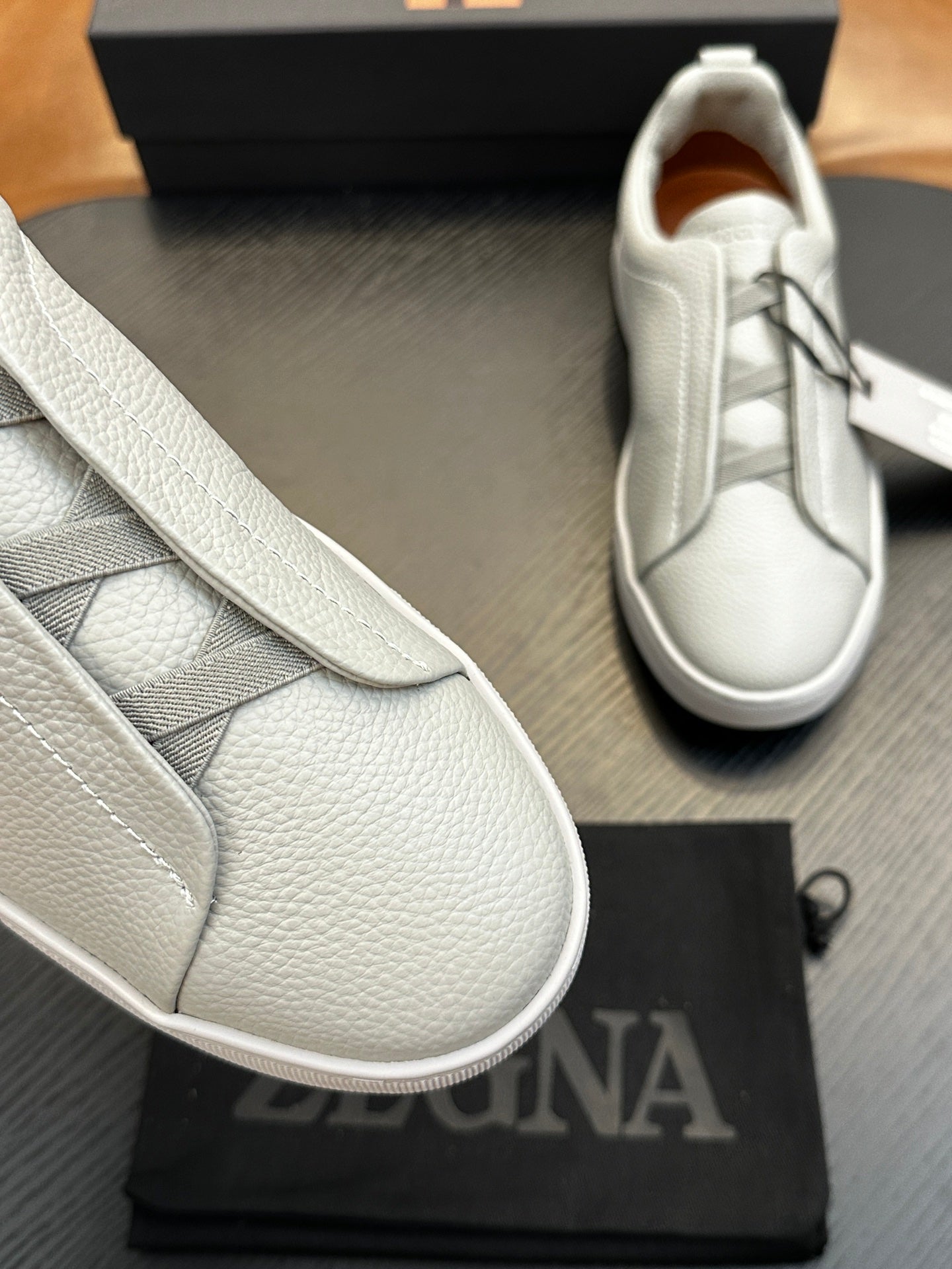 Zegna Triple Stitch™ Low-Top Sneakers